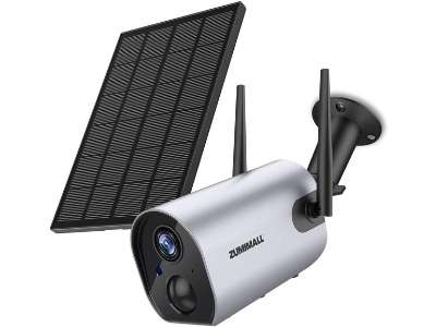 Zumimall Solar Powered Surveillance Camera - Best Solar powered security camera 2024