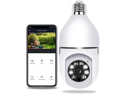 Best pan tilt light bulb camera 2022