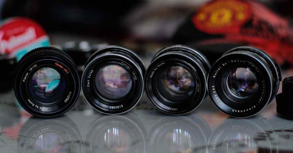 Types of camera lenses
