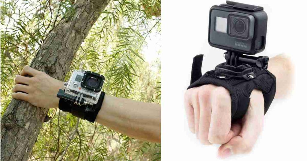 Action camera handgrip wrist mount strap 2023