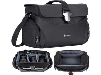 TARION Camera Shoulder Bag DSLR Camera Messenger Bag SLR Mirrorless Gadget Bag for Men Women Photographers Medium TYS