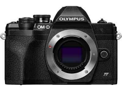 OLYMPUS E-M10 Mark IV Black Micro Four Thirds System Camera - Best mirrorless camera for beginners
